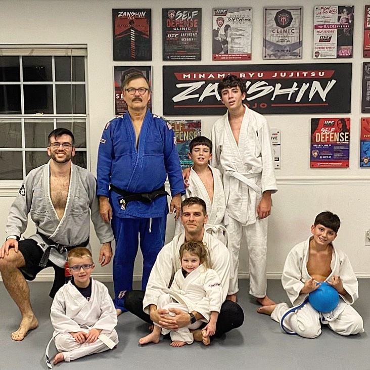 Kids Judo class at Zanshin Dojo