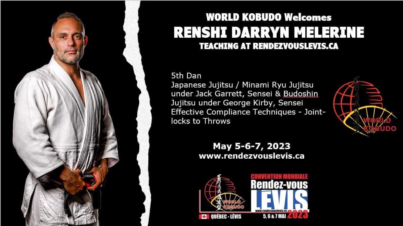 World Kobudo · Rendez-vous Lévis wall panel at Zanshin Dojo