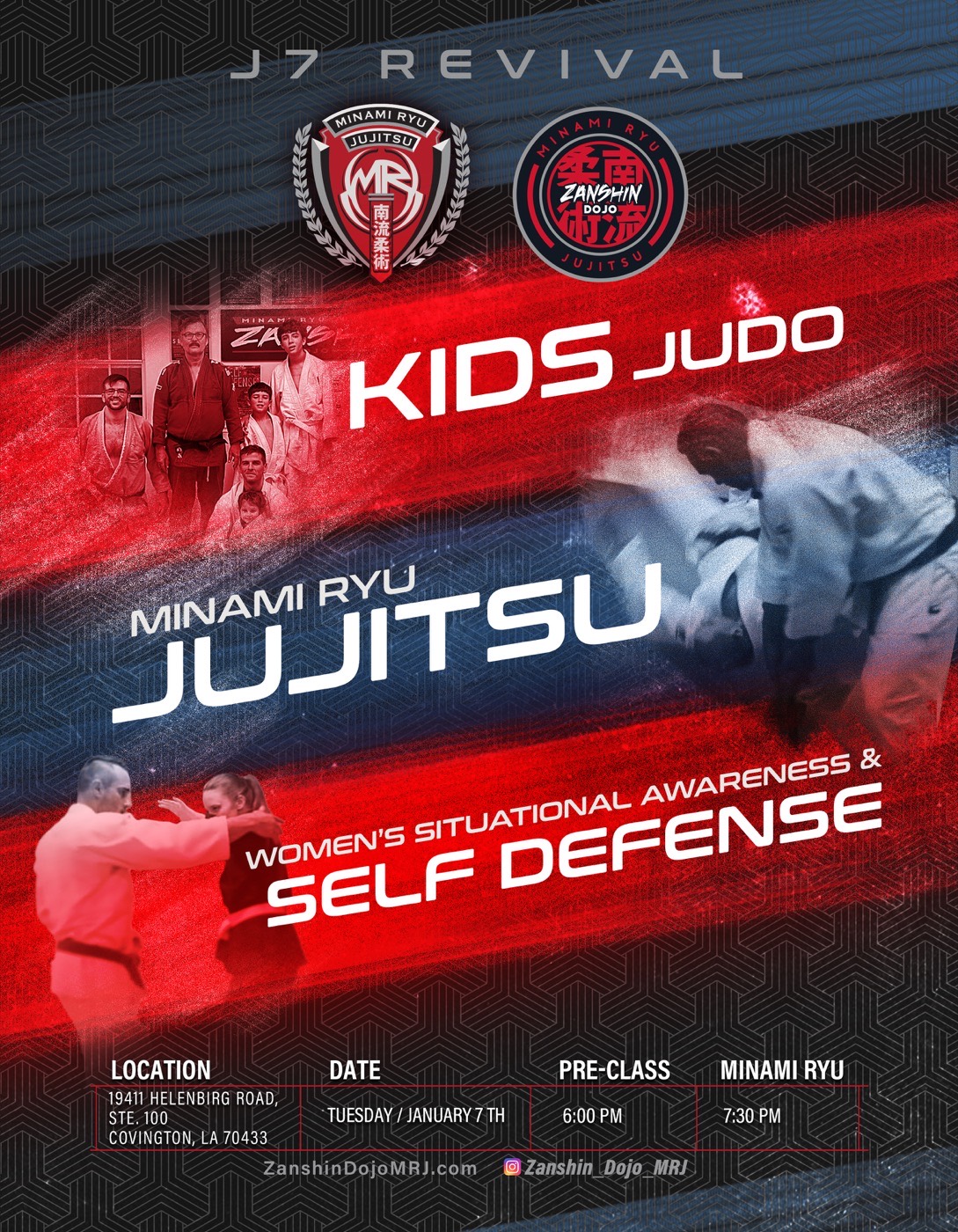 MRJ 2025 · v3 wall panel at Zanshin Dojo