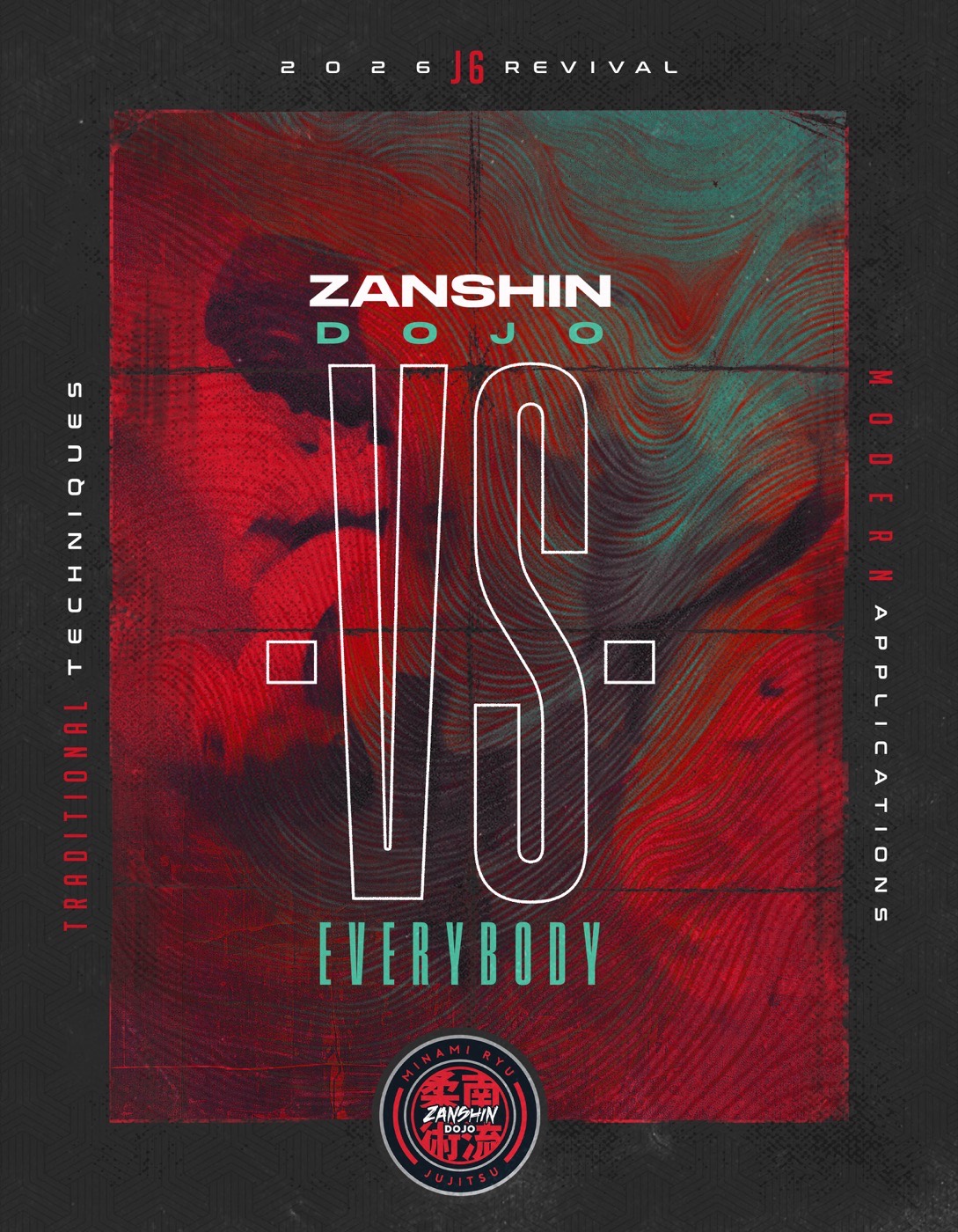 Revival wall panel at Zanshin Dojo